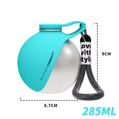 Vaylo Dog Water Bottle — Portable Stainless Steel Pet Travel Bottle